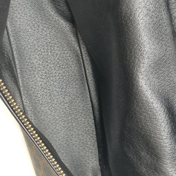 Authentic CELINE Vanity Bag Black PVC mn382-120825 - Picture 12 of 16